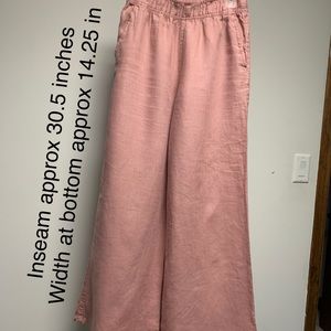 Sigrid Olsen 100% Linen pant